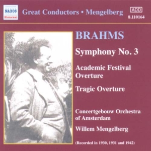 Brahms Johannes - Symphony 3 i gruppen Externt_Lager / Naxoslager hos Bengans Skivbutik AB (509389)