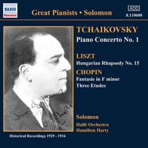 Tchaikovsky/Liszt/Chopin - Piano Concerto 1 i gruppen Externt_Lager / Naxoslager hos Bengans Skivbutik AB (509618)