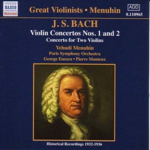 Bach Johann Sebastian - Violin Concertos 1 & 2 i gruppen Externt_Lager / Naxoslager hos Bengans Skivbutik AB (510327)