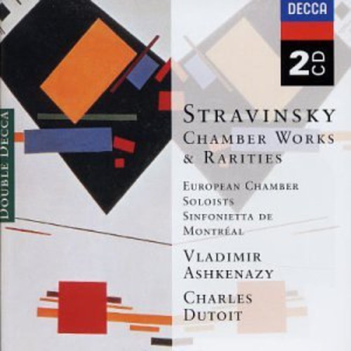 Stravinsky - Kammarmusik & Rariteter i gruppen CD / Klassiskt hos Bengans Skivbutik AB (510601)