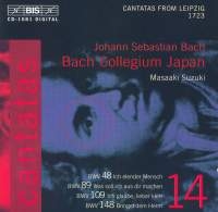 Bach Johann Sebastian - Cantatas Vol 14 i gruppen Externt_Lager / Naxoslager hos Bengans Skivbutik AB (511154)