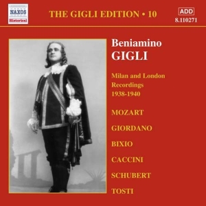Gigli Beniamino - Vol 10 i gruppen Externt_Lager / Naxoslager hos Bengans Skivbutik AB (511254)