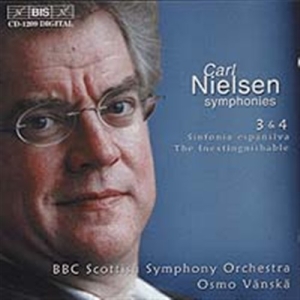 Nielsen Carl - Symphonies 3 & 4 i gruppen Externt_Lager / Naxoslager hos Bengans Skivbutik AB (511624)