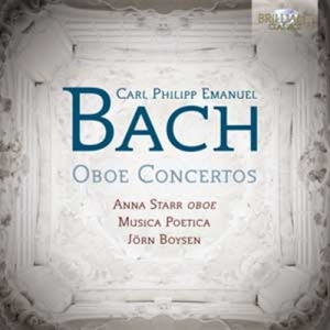 Cpe Bach - Oboe Concertos i gruppen Externt_Lager / Naxoslager hos Bengans Skivbutik AB (512121)
