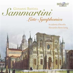 Sammartini - Late Symphonies i gruppen CD / Klassiskt hos Bengans Skivbutik AB (512125)