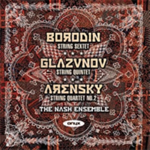Borodin / Glazunov - String Sextet / String Quintet i gruppen Externt_Lager / Naxoslager hos Bengans Skivbutik AB (512234)