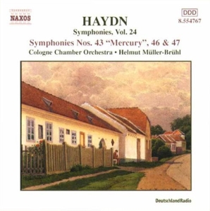 Haydn Joseph - Symphonies Vol 24 i gruppen Externt_Lager / Naxoslager hos Bengans Skivbutik AB (513256)