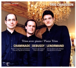 Chausson Trio - Piano Trios i gruppen CD / Klassiskt,Övrigt hos Bengans Skivbutik AB (513858)