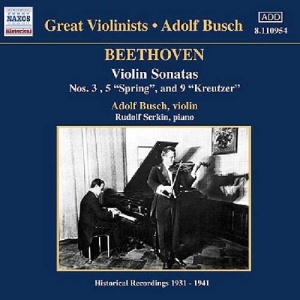 Beethoven Ludwig Van - Violin Sonatas i gruppen Externt_Lager / Naxoslager hos Bengans Skivbutik AB (515263)