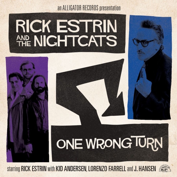 Estrin Rick & The Nightcats - One Wrong Turn i gruppen CD / Toppsäljare hos Bengans Skivbutik AB (516105)