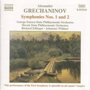 Grechaninov Alexandr - Symphonies Nos 1 & 2 i gruppen Externt_Lager / Naxoslager hos Bengans Skivbutik AB (516433)