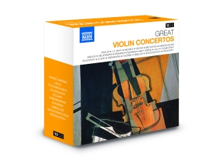 Various Composers - Great Violin Concertos i gruppen Externt_Lager / Naxoslager hos Bengans Skivbutik AB (516546)