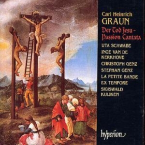 Graun Carl Heinrich - Tod Jesu - Passion Cantata i gruppen Externt_Lager / Naxoslager hos Bengans Skivbutik AB (517143)