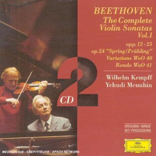 Beethoven - Violinsonater Vol 1 i gruppen CD / Klassiskt hos Bengans Skivbutik AB (517680)
