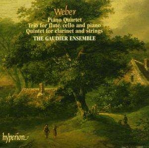 Weber - Piano Quartet, Trio For Flute, i gruppen Externt_Lager / Naxoslager hos Bengans Skivbutik AB (517702)