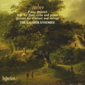 Weber - Piano Quartet, Trio For Flute, i gruppen Externt_Lager / Naxoslager hos Bengans Skivbutik AB (517702)