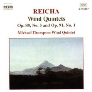 Reicha Antoine - Wind Quintets Op.88 No i gruppen Externt_Lager / Naxoslager hos Bengans Skivbutik AB (517968)