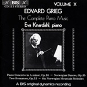Grieg Edvard - Complete Piano Music Vol 10 i gruppen Externt_Lager / Naxoslager hos Bengans Skivbutik AB (518254)