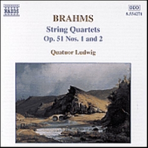 Brahms Johannes - String Quartets i gruppen Externt_Lager / Naxoslager hos Bengans Skivbutik AB (518283)