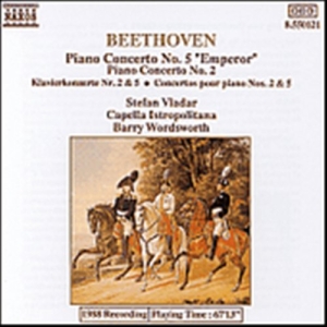 Beethoven Ludwig Van - Piano Concertos 2 & 5 i gruppen Externt_Lager / Naxoslager hos Bengans Skivbutik AB (518451)