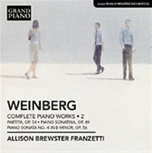 Weinberg - Piano Works Vol 2 i gruppen Externt_Lager / Naxoslager hos Bengans Skivbutik AB (518674)