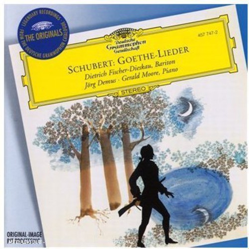 Schubert - Goethe Lieder i gruppen CD / Klassiskt hos Bengans Skivbutik AB (518909)