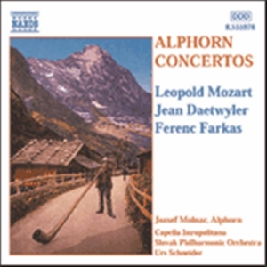 Various - Alphorn Concertos i gruppen Externt_Lager / Naxoslager hos Bengans Skivbutik AB (518912)
