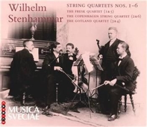 Stenhammar Wilhelm - String Quartets Nos 1-6 /  Cap 2133 i gruppen CD / Övrigt hos Bengans Skivbutik AB (519193)