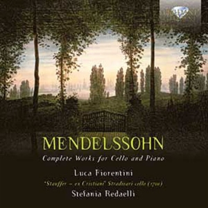 Mendelssohn - Complete Works For Cello And Piano i gruppen Externt_Lager / Naxoslager hos Bengans Skivbutik AB (519197)