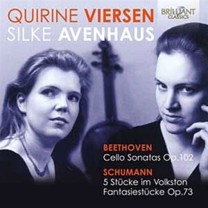 Beethoven / Schumann - Music For Cello And Piano i gruppen Externt_Lager / Naxoslager hos Bengans Skivbutik AB (519202)