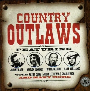 Blandade Artister - Country Outlaws i gruppen CD / Country,Samlingar hos Bengans Skivbutik AB (519207)
