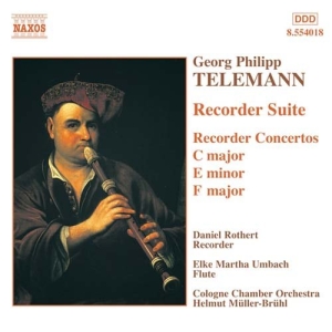 Telemann Georg Philipp - Suite & Concertos For Recorder i gruppen Externt_Lager / Naxoslager hos Bengans Skivbutik AB (519218)