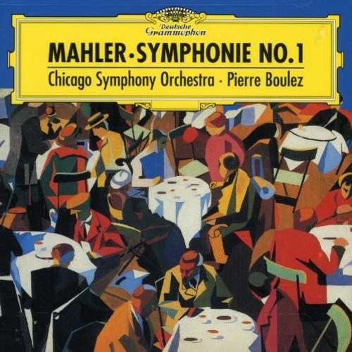 Mahler - Symfoni 1 i gruppen CD / Klassiskt hos Bengans Skivbutik AB (519262)