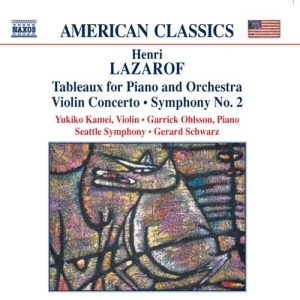 Lazarof Henri - Symphony 2 i gruppen Externt_Lager / Naxoslager hos Bengans Skivbutik AB (519377)