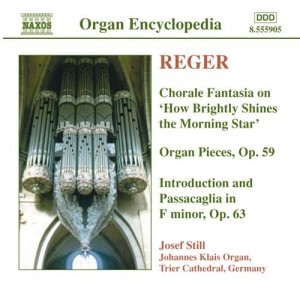 Reger Max - Organ Works Vol 4 i gruppen Externt_Lager / Naxoslager hos Bengans Skivbutik AB (519501)