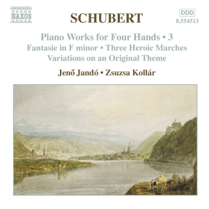 Schubert Franz - Piano Works For 4 Hands i gruppen Externt_Lager / Naxoslager hos Bengans Skivbutik AB (519503)