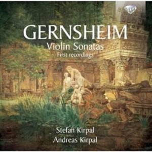 Gernsheim - Violin Sonatas i gruppen CD / Klassiskt hos Bengans Skivbutik AB (519780)