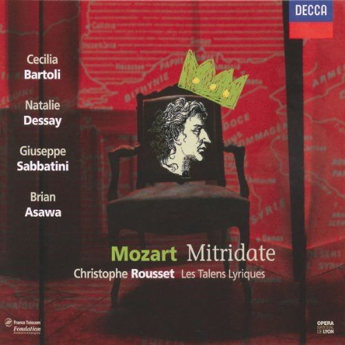 Mozart - Mitridate Kompl i gruppen CD / Klassiskt hos Bengans Skivbutik AB (520167)