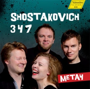 Shostakovich - String Quartets Nos 3, 4 & 7 i gruppen Externt_Lager / Naxoslager hos Bengans Skivbutik AB (520792)