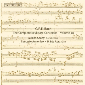 Cpe Bach - Keyboard Concertos Vol 18 i gruppen Externt_Lager / Naxoslager hos Bengans Skivbutik AB (520803)