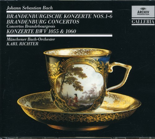 Bach - Brandenburgkonsert 1-6 i gruppen CD / Klassiskt hos Bengans Skivbutik AB (521149)