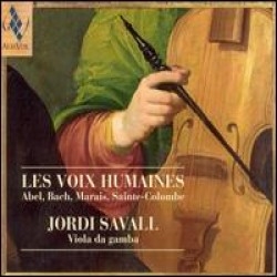 Abel/Bach/Marais/Sainte-Colomb - Voix Humaines i gruppen Externt_Lager / Naxoslager hos Bengans Skivbutik AB (522176)
