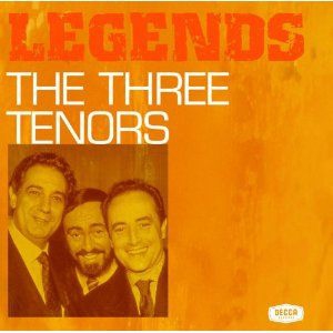 Carreras José Tenor - Legends - The Three Tenors i gruppen CD / Klassiskt hos Bengans Skivbutik AB (522324)