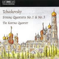 Tchaikovsky Pyotr - String Quartet 1 & 3 i gruppen Externt_Lager / Naxoslager hos Bengans Skivbutik AB (522474)