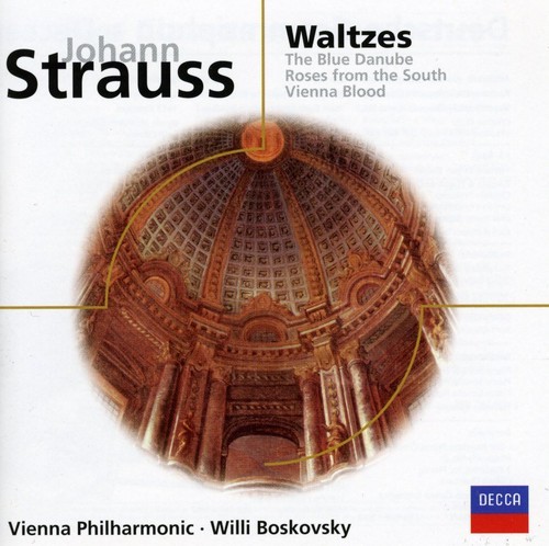 Strauss J - Valser i gruppen CD / Klassiskt hos Bengans Skivbutik AB (523123)