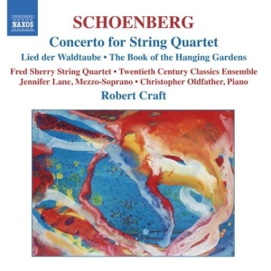 Schoenberg Arnold - Concerto For String Quartet i gruppen Externt_Lager / Naxoslager hos Bengans Skivbutik AB (523331)
