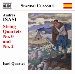 Isasi - String Quartets i gruppen Externt_Lager / Naxoslager hos Bengans Skivbutik AB (523560)
