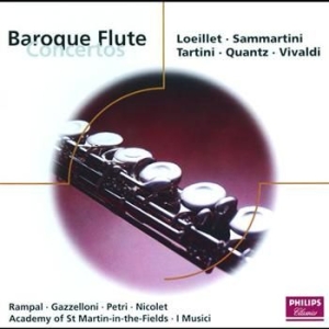 Blandade Artister - Flöjtkonserter Från Barocken i gruppen CD / Klassiskt hos Bengans Skivbutik AB (523610)