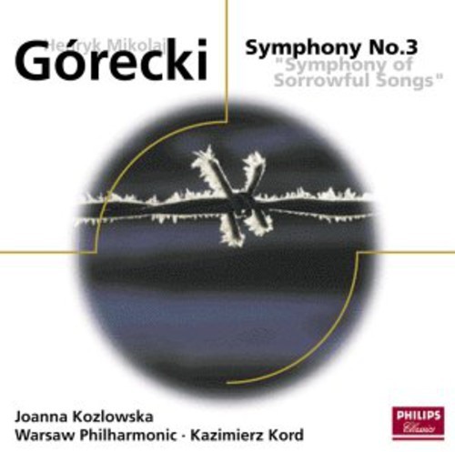 Gorecki - Symfoni 3 i gruppen CD / Klassiskt hos Bengans Skivbutik AB (523669)