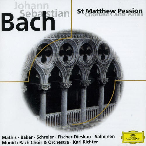 Bach - Matteuspassion Körer & Arior i gruppen CD / Klassiskt hos Bengans Skivbutik AB (523844)